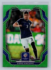 2024 Panini Prizm CONMEBOL Copa America - Piero Hincapie #71 Green Wave Prizm