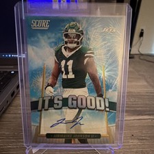 Panini 2025 Score It's Good! Autographs Jermaine Johnson II Jets #IGG-JJO