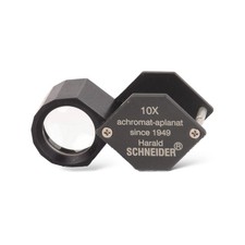 New Schneider original 10X standard Black Magnifying Loupe
