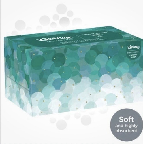KLEENEX ULTRA SOFT HAND TOWELS POP-UP Green Box 9 x 10.5 White 70 Count PAPER