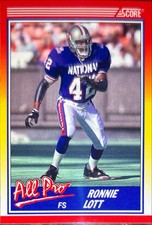 1990 Score - All Pro Ronnie Lott #566