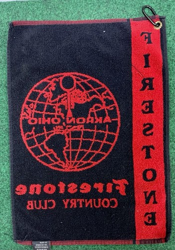 Firestone Country Club Akron OGIO Golftasche Handtuch rot & schwarz von Sir C. Kotton - Bild 2 von 8