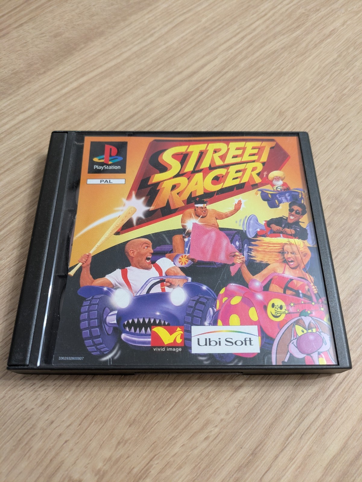 Street Racer (PS1, Sony PlayStation 1, 1996) Complete With Manual - Fast Ship