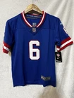 New York Giants Dart #6 NFL Football Jersey Nike Medium NWT