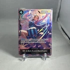 One Piece Mr.2.Bon.Kurei (Bentham) (Alt. Art) The Azure Sea's Seven OP14-091 SR
