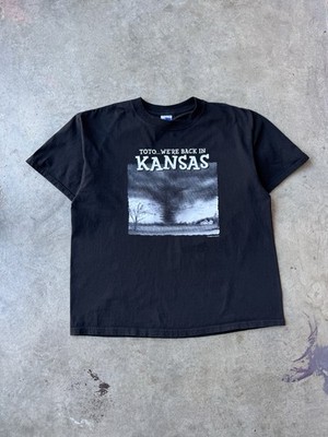VTG The Wizard of Oz Movie Promo Toto We Are Back in Kansas T-Shirt XL Early 00s