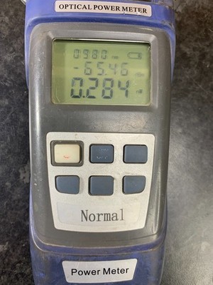 Handheld LWL Power Meter Tester Optische Lichtquelle FC/SC
