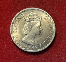 British Honduras 50 Cents 1962 BU Copper-Nickel Coin KM#28 T6775a