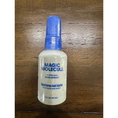 Magic Molecule Antimicrobial Skin Spray Hypochlorous Acid Solution 2oz New