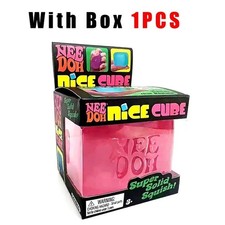 NeeDoh Nice Cube Glitter and Glow Nee Doh Squ...