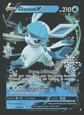 Carte e prodotti vari Glaceon V #040/203 calendario natalizio carta Pokemon