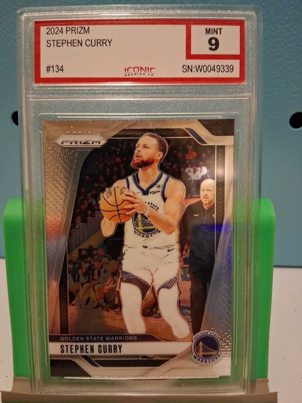 2024-25 PANINI PRIZM #134 STEPHEN CURRY Iconic 9