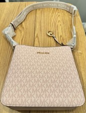Michael Kors Jet Set Travel Powder Plush Small NS Messenger CrossBody Bag