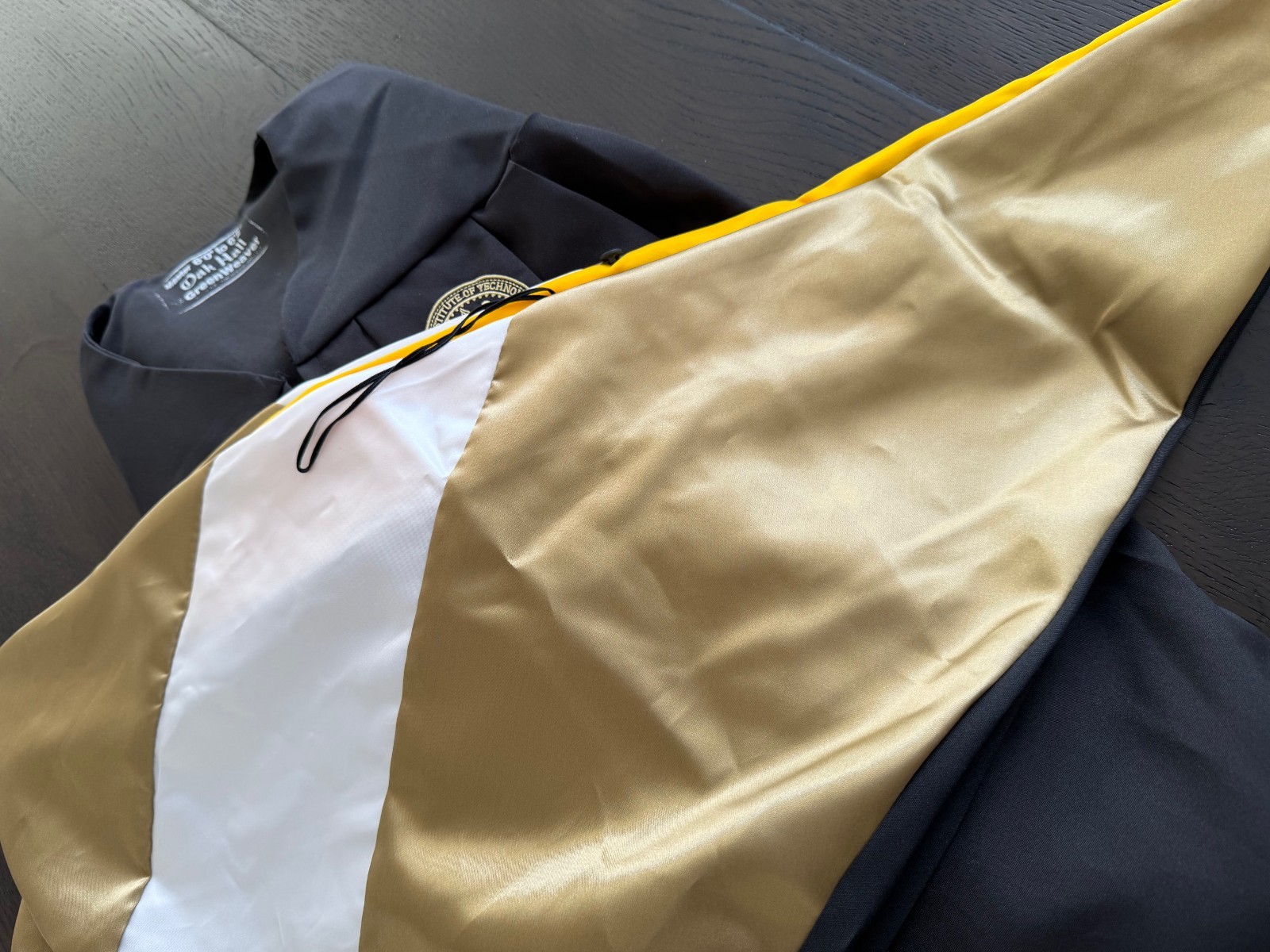 Georgia Tech Graduation Cap & Gown Masters Scienc… - image 4