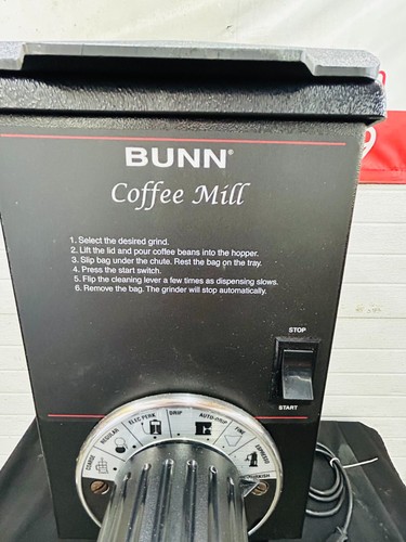 Bunn G3HD Bulk Coffee Grinder w/ 3 lb Hopper Capacity, 120v Refurbished