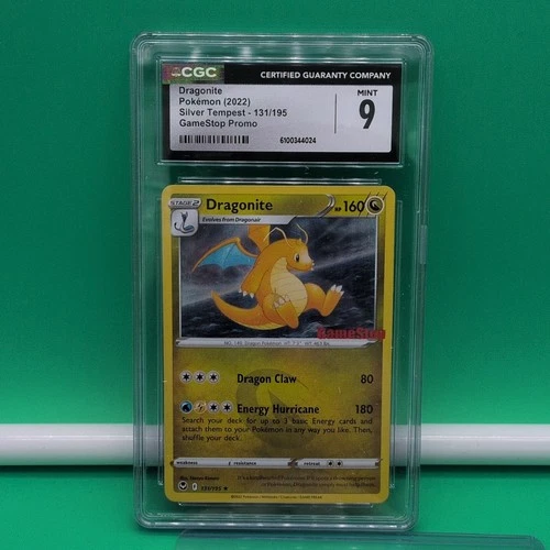 Pokémon Dragonite 131/195 GameStop Promo Holo CGC 9 PSA BGS