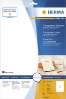 Herma Folien-Etiketten Special, 210 X 297 Mm, Transparent