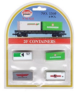 Juego de contenedores Modelo Power 1360 EG/SL/CP/APL 20' (4) | Zustand: New