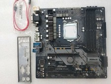 ASRock Z370 Pro4 LGA 1151 Motherboard with IO Panel Ultra M.2 PCIe 3.0 Tested