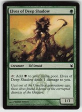 Elves of Deep Shadow Duel Decks: Izzet vs. Golgari 47 C MP MTG