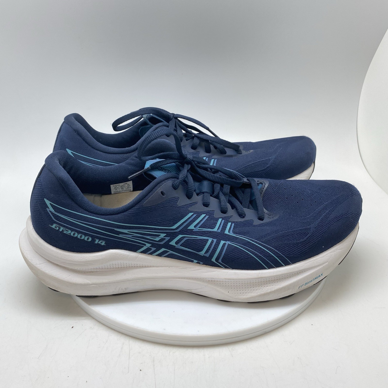 Asics Sneakers Mens 12 Wide GT 2000 14 1011C055 Blue Running Training Shoes