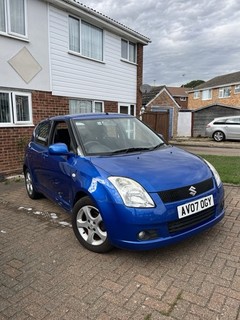 2007 Suzuki Swift 1.5L GLX Petrol Manual 5 Door Hatchback Blue