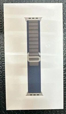 Original Apple Watch Band Alpine Loop (49mm) Blue, Small for Watch Ultra/Ultra2