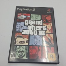 Grand Theft Auto III 3 PS2 PlayStation 2 Game Complete CIB Manual