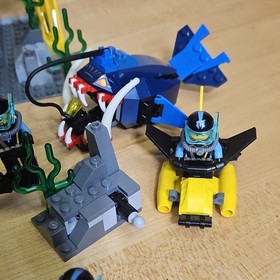 LEGO Aqua Raiders 7775, 7770, 7771 Complete Set w/ Minifigures, extra figures 
