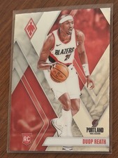 2023-24 Panini Phoenix Duop Reath Rookie RC #281 Portland Trailblazers Card. rookie card picture