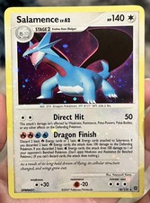 Vintage Pokémon TCG Salamence 18/132 Secret Wonders Holo Rare Card 2007 NM  on eBay