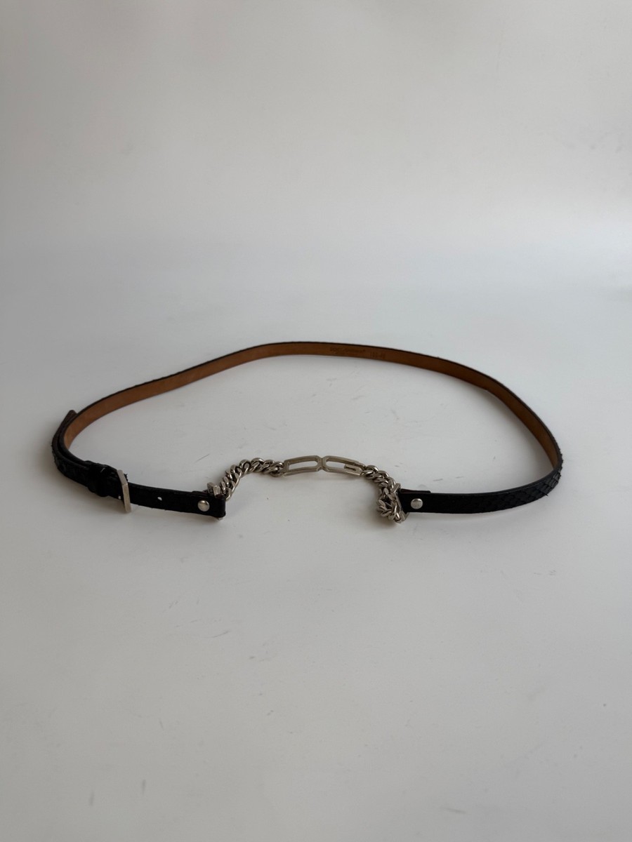 Dolce & Gabbana archive DG buckle chain belt | eBay