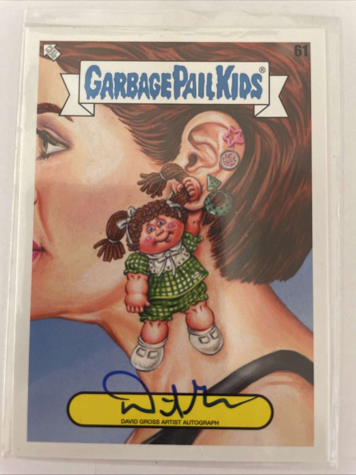2020 Topps Garbage Pail Kids 40th Anniversary Autograph Card 50