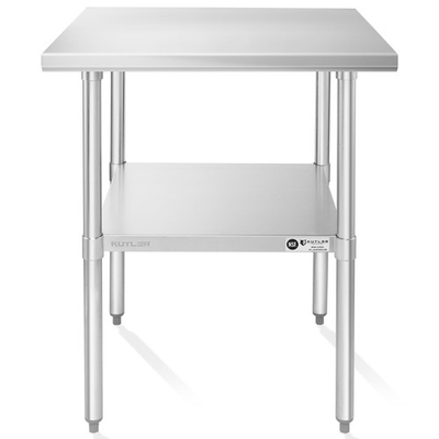 #ad 30x30 Stainless Steel Table NSF Commercial Restaurant Kitchen Prep amp; Work Table $91.99