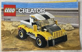 LEGO Creator: 3 in 1 - Fast Car (31046) 100% Complete W/  Booklets