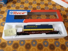 Roco 46374 SNCF Flachwagen und LKW Anhänger im Karton