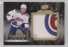 2015 UD Black Rookie Showcase Relics Chest 12/15 Calvin de Haan Jumbo Patch 2u9