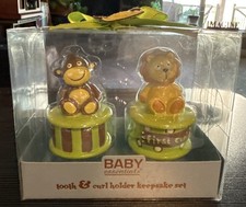 BABY ESSENTIALS Tooth & Curl Holder Keepsake Set - NIB. China. 2010