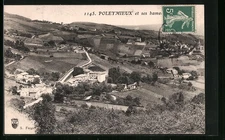 CPA Poleymieux, Vue Panoramique 