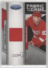 2011-12 Certified Fabric of the Game Materials 3/25 Johan Franzen #53 1u6