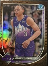 Keyonte George Topps 2025-26 Chrome #235 Utah Jazz