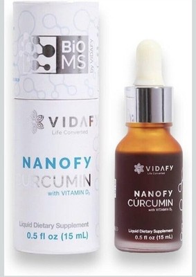 Curcumin Nanofy With BioMS And D3 0.5floz.