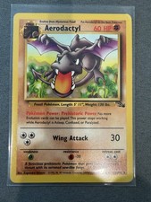 Aerodactyl (16) Unlimited Rare Fossil 16/62 LP on eBay