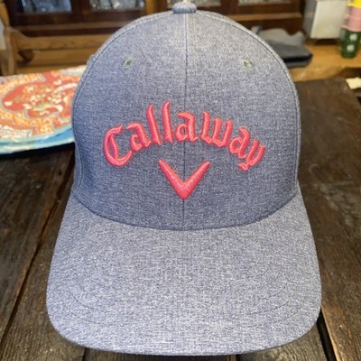 Callaway Odyssey Performance Pro Golf Hat Cap Grey / Pink Adjustable