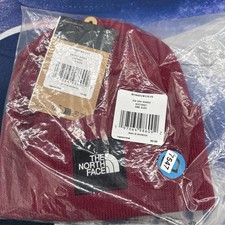 The North Face Big Box Beanie Beetroot One Size New
