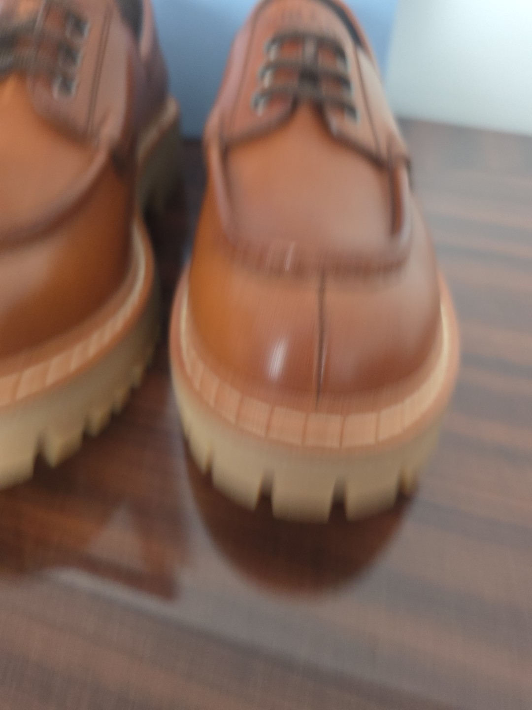 PRADA $1,250 NEW, Calzature Donna, Cognac, Euro 39.5 thumbnail 6