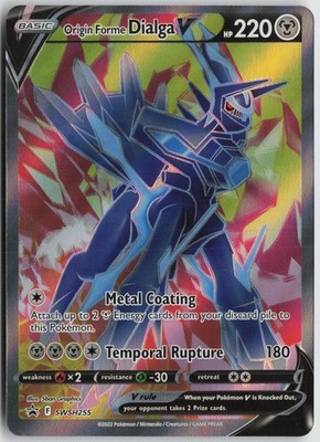 Origin Forme Dialga V Promo Holo SWSH: Sword & Shield Promo Cards SWSH255 NM