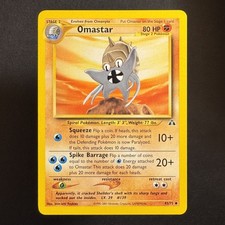 Omastar - 43/75 - Neo Discovery - Pokemon - Uncommon - Played