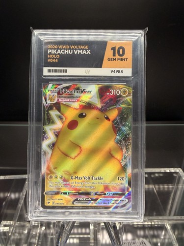 Pikachu VMAX graded ACE 10 for sale on eBay