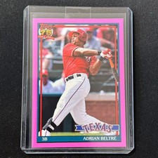 💎2026 TOPPS BASEBALL 1991 TOPPS PINK ADRIAN BELTRE #T91-59